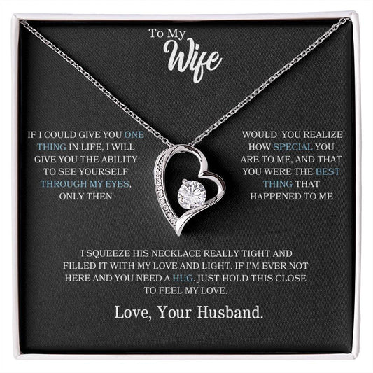 To My Wife | I Love You - Forever Love Necklace